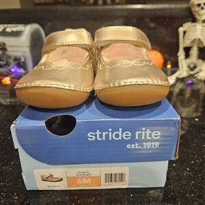 Stride Rite Gold Kids Shoes